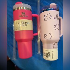Stanley Quencher H2.0 Tumblers - Pink and Lavender Pink set2